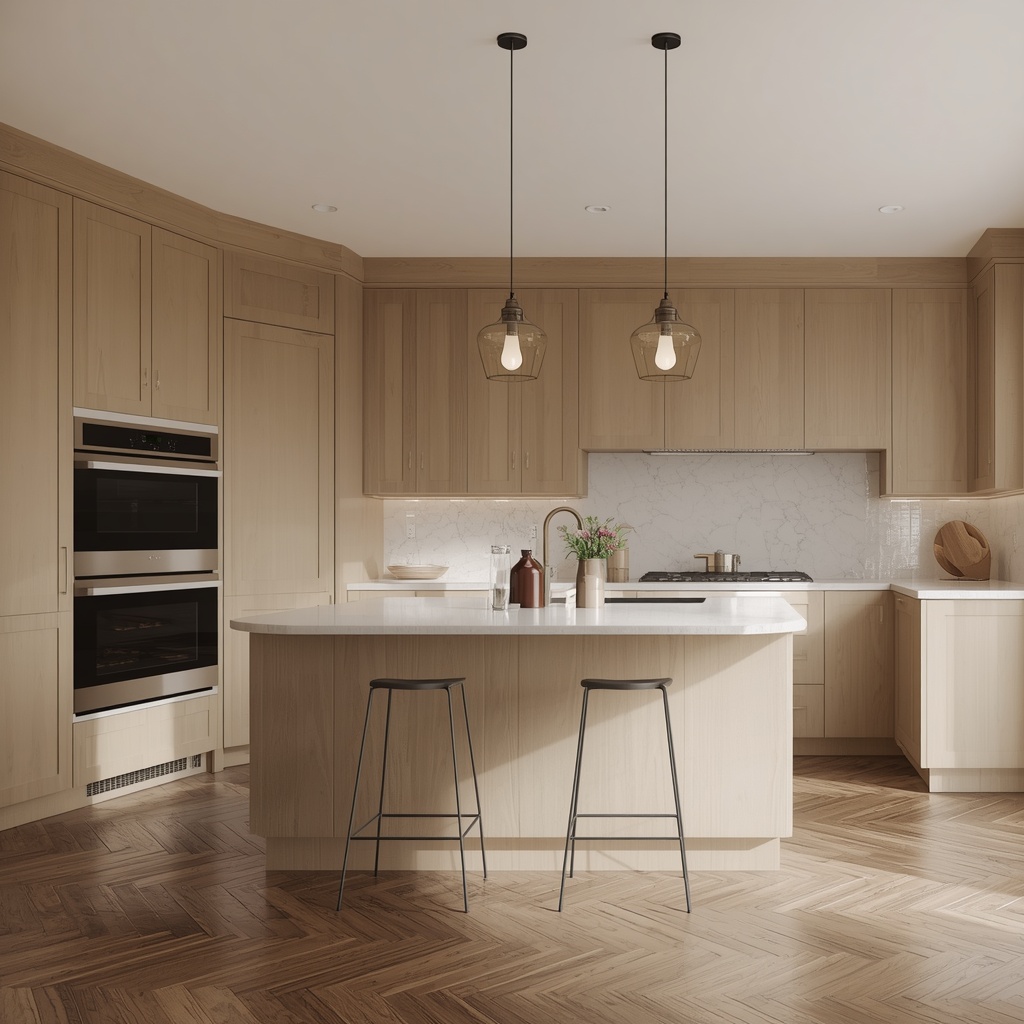 Custom contemporary kitchen interior by Nimaska Creative