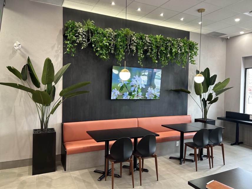 Custom Thai restaurant interior and millwork in Peterborough, Ontario by Nimaska Creative